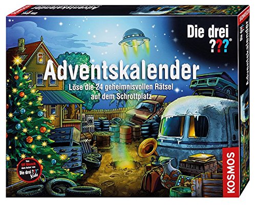 Die Drei ??? - Adventskalender - 24 Rätsel Auf Dem Schrottplatz - 2017